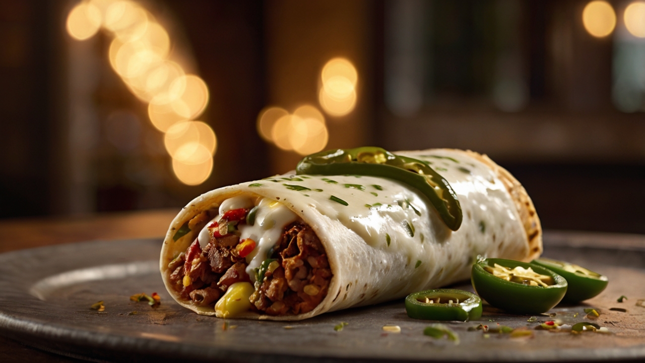 Vegetarian Delight Burrito